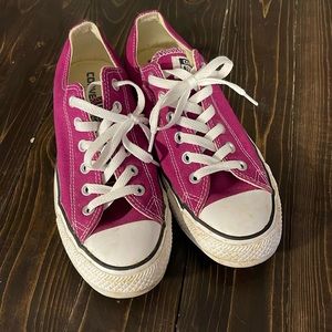 Converse all star purple size 9